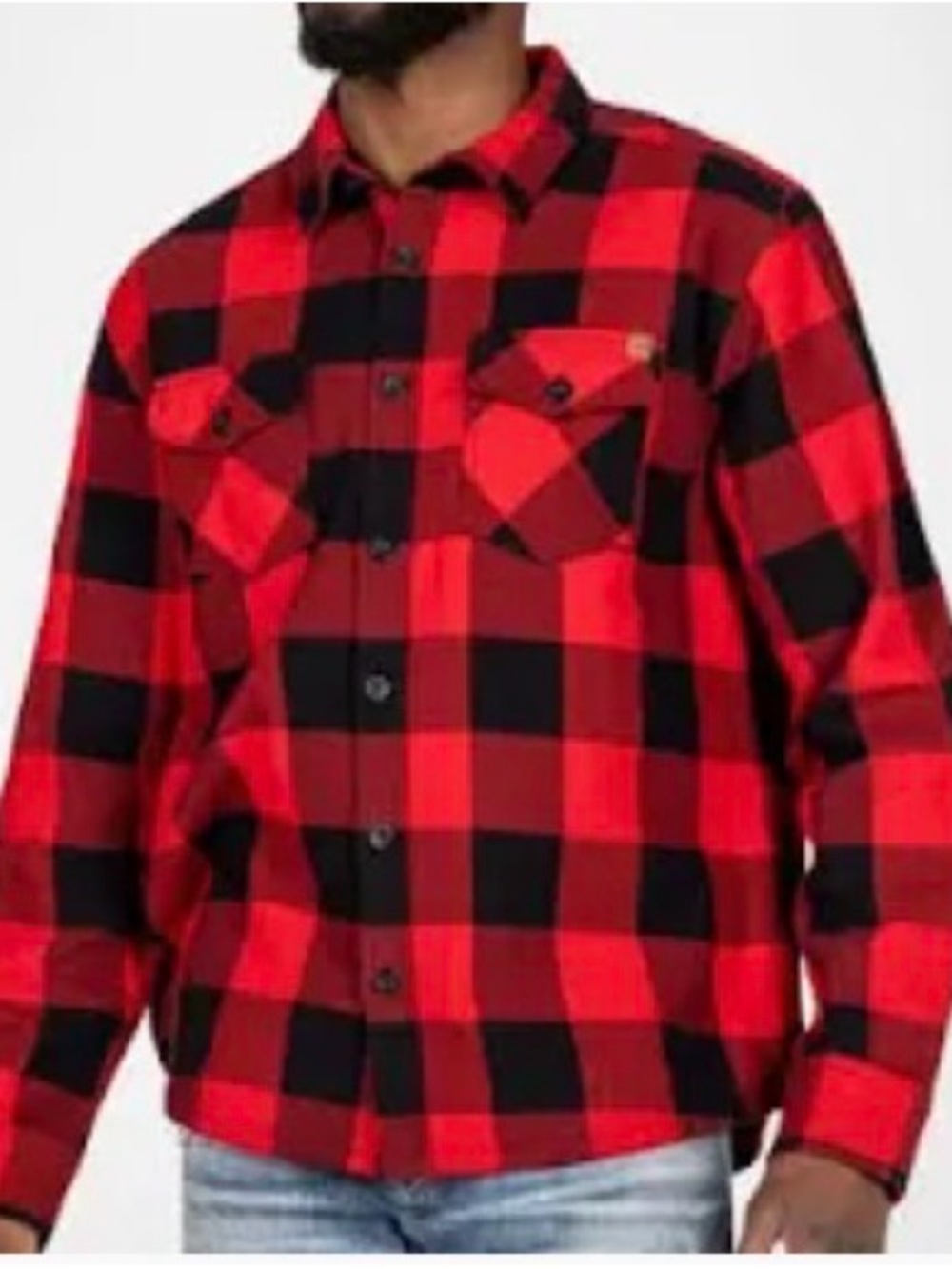 LEVI’s Flannel Button Down shirt size men’s medium